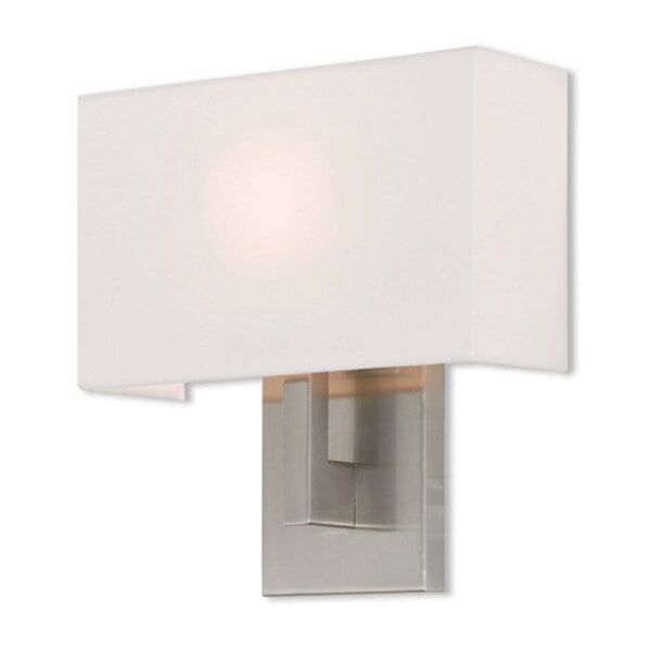 Hayworth 1 Light Brushed Nickel ADA Wall Sconce