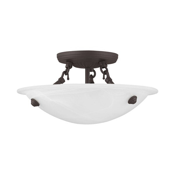 Oasis 3 Light Bronze Ceiling Mount