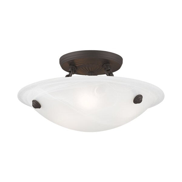 Oasis 3 Light Bronze Ceiling Mount