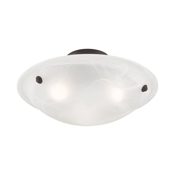Oasis 3 Light Bronze Ceiling Mount