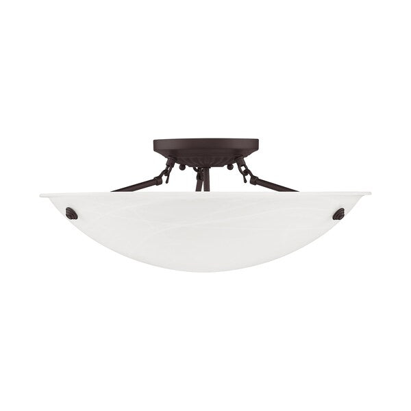 Oasis 3 Light Bronze Ceiling Mount