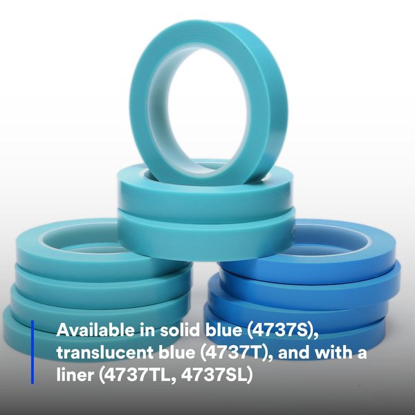 Fine Line Tape, Blue, 3/4 In. x 36 Yd, PK48