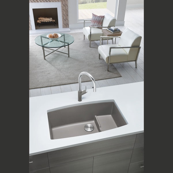 Performa Cascade Silgranit Undermount Kitchen Sink - Truffle