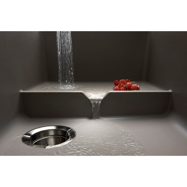 Performa Cascade Silgranit Undermount Kitchen Sink - Truffle