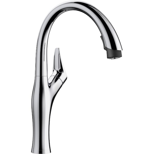 Artona Pull Down Dual Spray Kitchen Faucet 1.5 GPM - Chrome