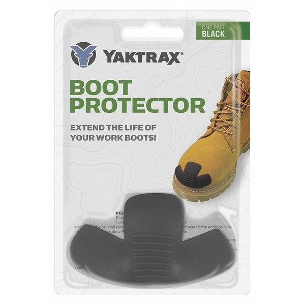 Boot Protector, Polyurethane, Black, Includes Applicator and Glue, Universal Size