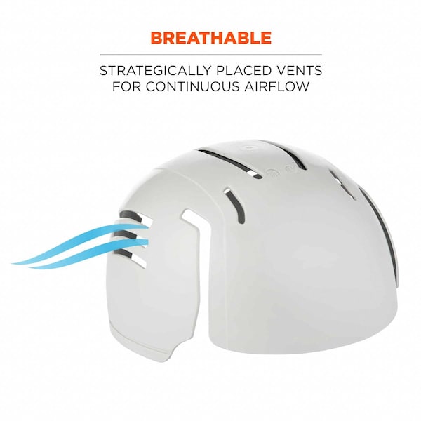 Universal Bump Cap Insert, Lightweight, Fits Into Any Baseball Hat, Gray, One Size