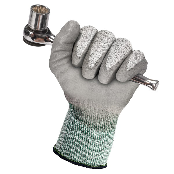 Cut Gloves, G60 Series, XS/6, Gray, PR