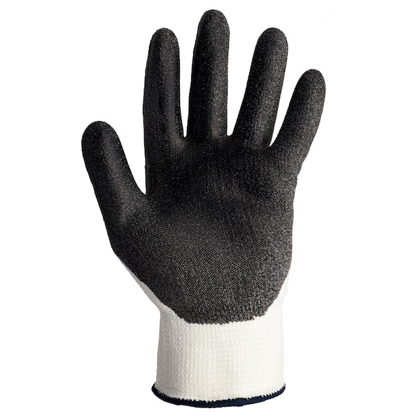 G60 Level 3 Economy Cut Resistant Gloves (38691), Black & White, XS, 12 Pairs / Bag