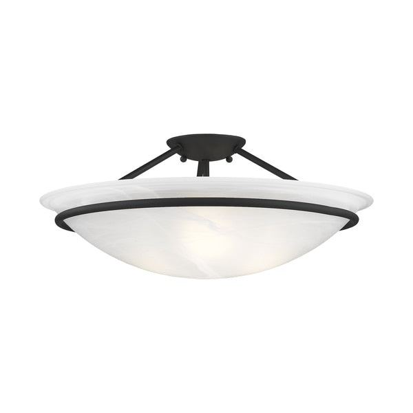 Newburgh 3 Light Black Ceiling Mount