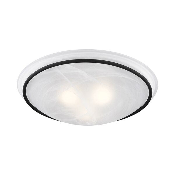 Newburgh 3 Light Black Ceiling Mount