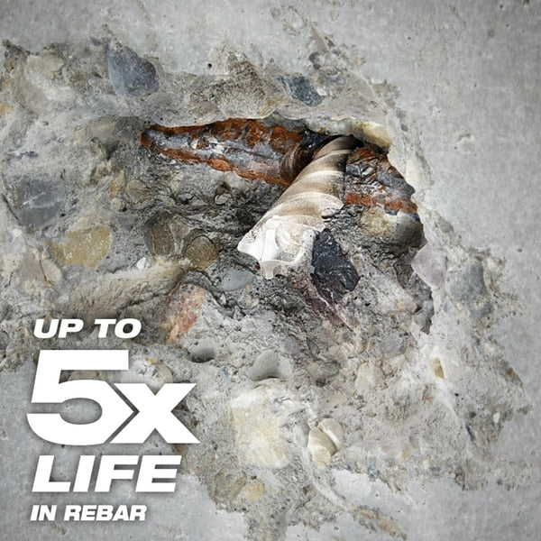 5/8 in. x 54 in. x 60 in. 4-Cutter MX4 SDS-MAX Rotary Hammer Drill Bit