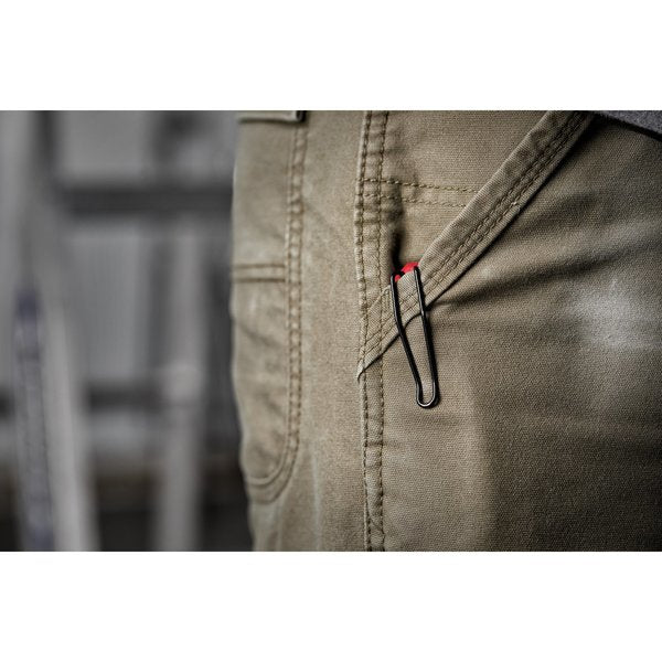 6-5/32 in. General Purpose FASTBACK Compact Folding Utility Knife in Red