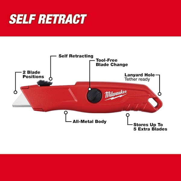 Self Retracting Utility Knife