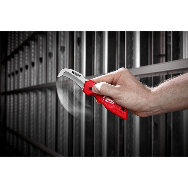 FASTBACK Blunt Tip Hawkbill Folding Knife