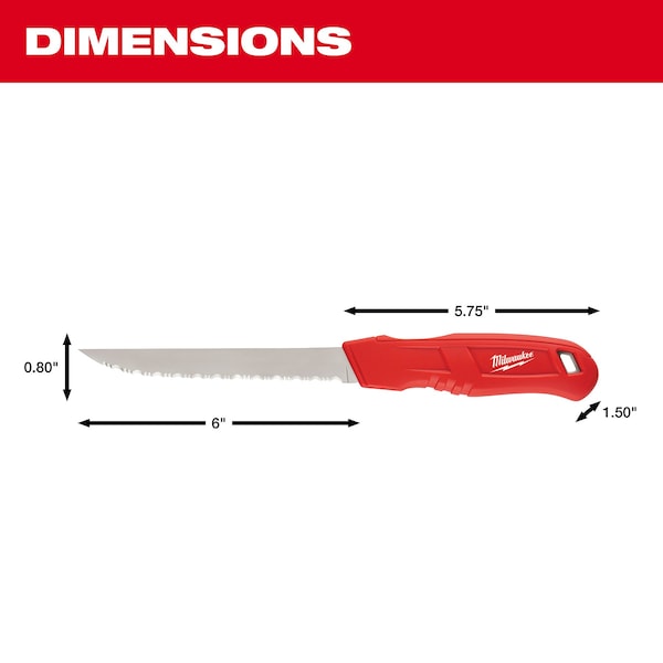 Serrated Blade Insulation Knife