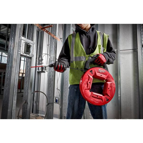 50â Polyester Fish Tape w/Flexible Metal Leader