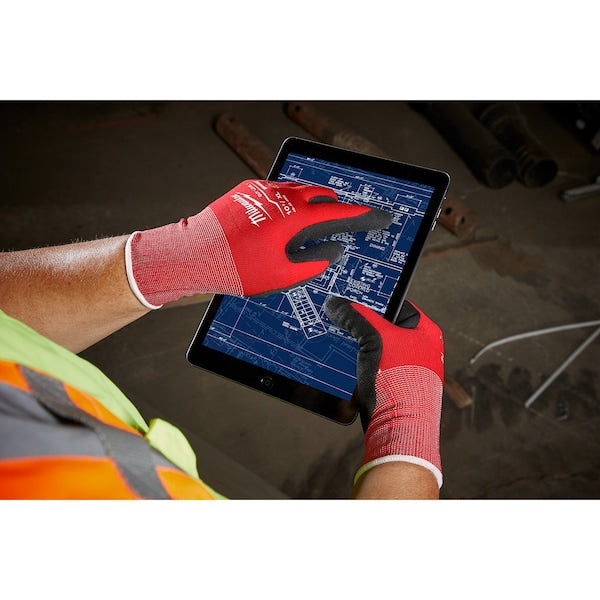 Level 1 Cut Resistant Nitrile Dipped Gloves - Small