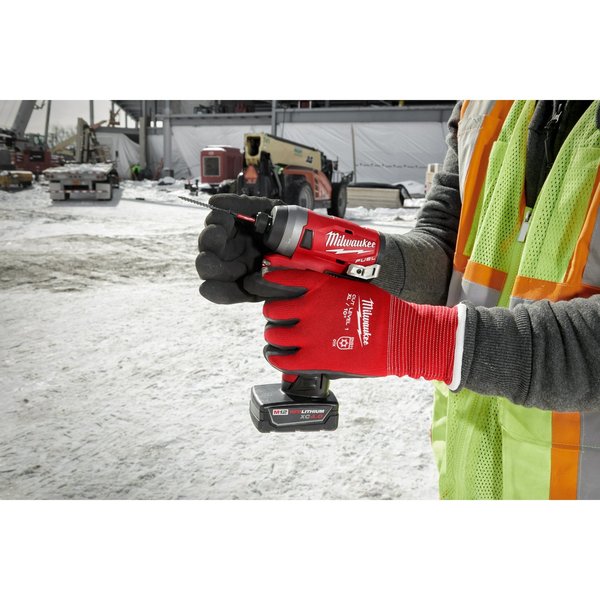 Level 1 Cut Resistant Latex Dipped Insulated Winter Gloves - Small