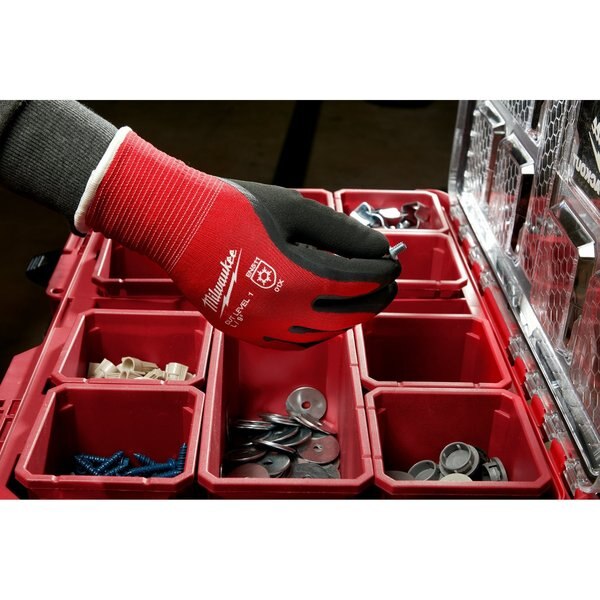 Level 1 Cut Resistant Latex Dipped Insulated Winter Gloves - Small