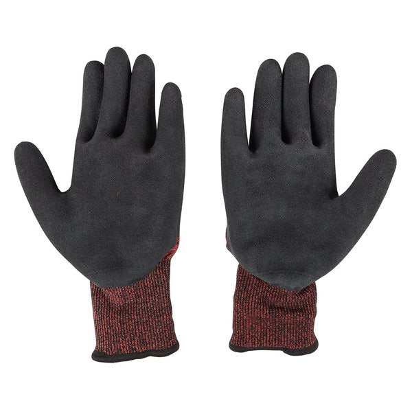 Level 3 Cut Resistant Latex Dipped Insulated Winter Gloves - Small