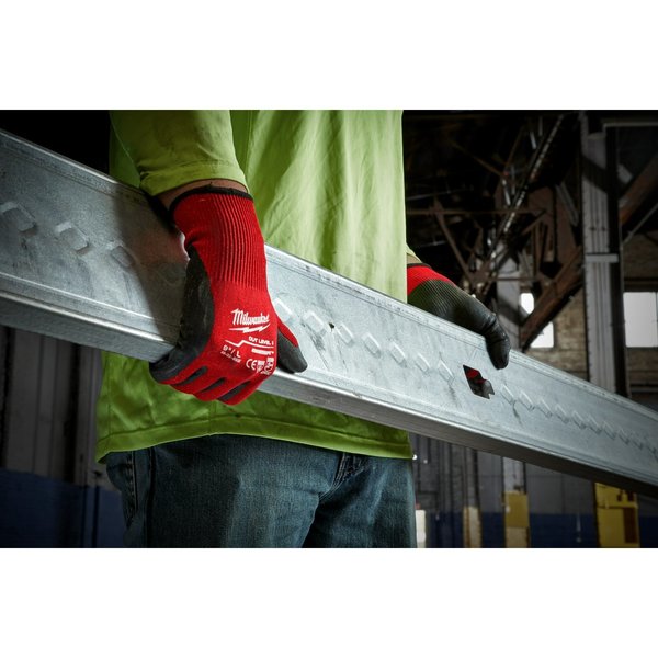Level 3 Cut Resistant Nitrile Dipped Gloves - X-Large (12 pair)