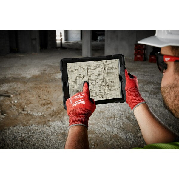 Level 4 Cut Resistant Nitrile Dipped Gloves - Large (12 pair)