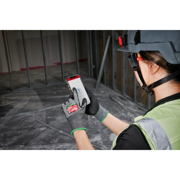 Level 6 Cut Resistant High-Dexterity Nitrile Dipped Gloves - Medium (12 pair)