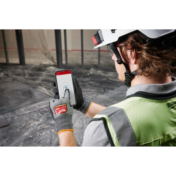 Level 8 Cut Resistant High-Dexterity Nitrile Dipped Gloves - Large (12 pair)