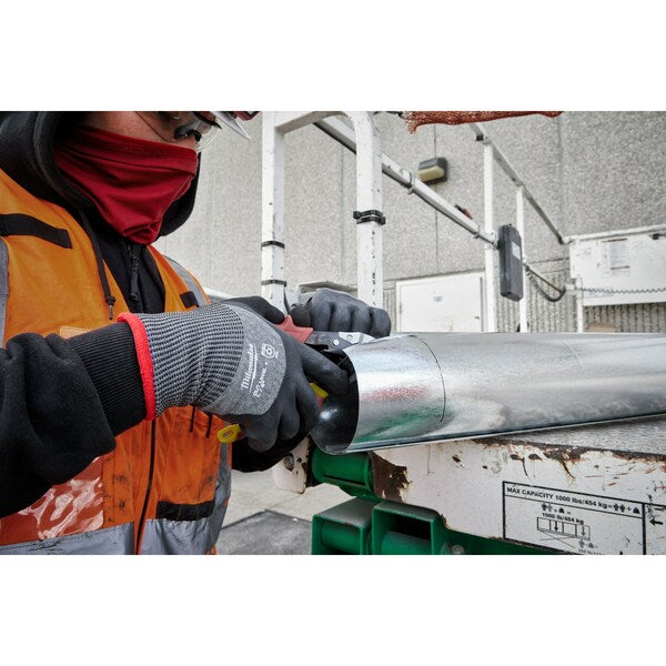 Level 5 Cut Resistant Latex Dipped Winter Insulated Gloves - Medium