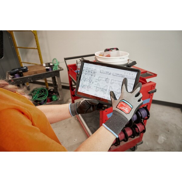 Level 2 Cut Resistant High Dexterity Polyurethane Dipped Gloves - Large