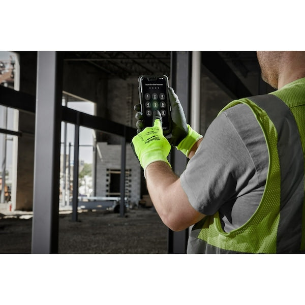 Level 1 Cut Resistant High Visibility Polyurethane Dipped Gloves - X-Large (12 pair)