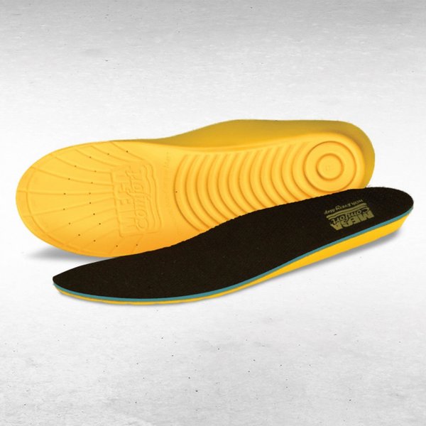 Anti-Fatigue Molded Insole, Unisex, Men's 10-11, Women's 12-13, 1 Pair