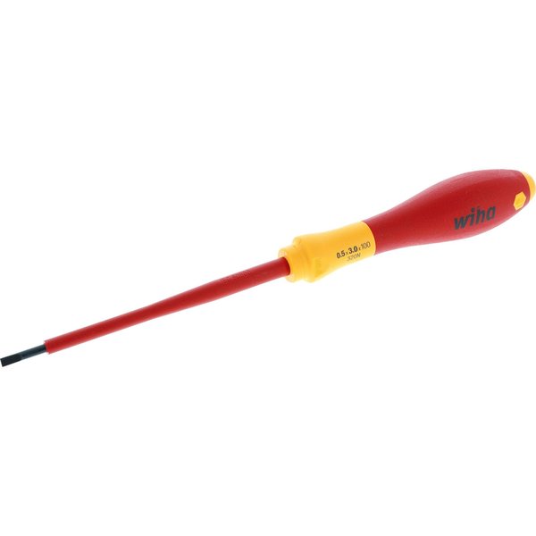 Insulated Slotted Screwdriver 1/8 in Round