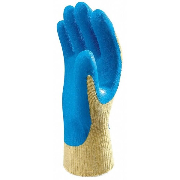 Cut Resistant Gloves, Yellow/Blue, XL, PR