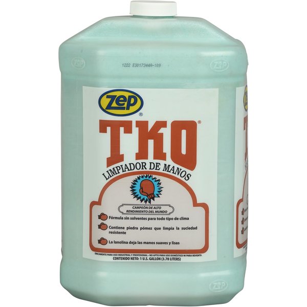 Hand Cleaner, TKO, 1 Gal, Jug, R548 Series, Includes Grit, Lemon Fragrance, 4 Pack