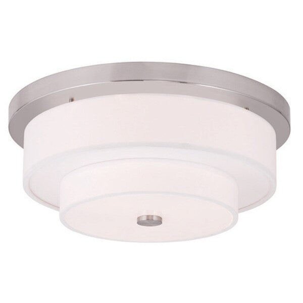 Meridian 4 Light Brushed Nickel Ceiling Mount
