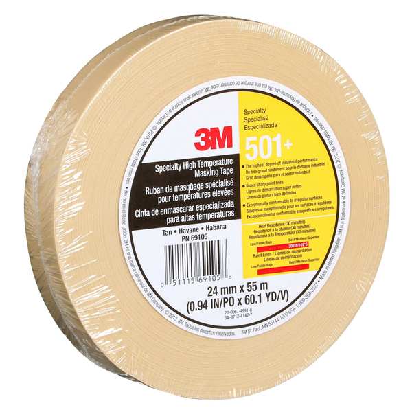 Masking Tape, Tan, 15/16 in. W, 7.3 mil