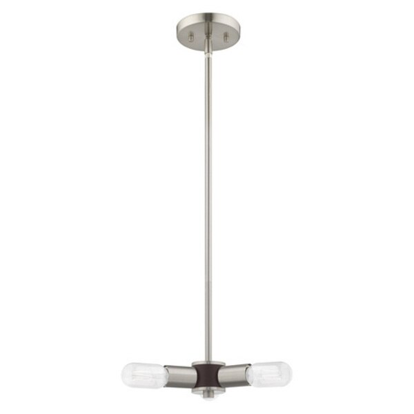 Copenhagen 3 Light Brushed Nickel Mini C