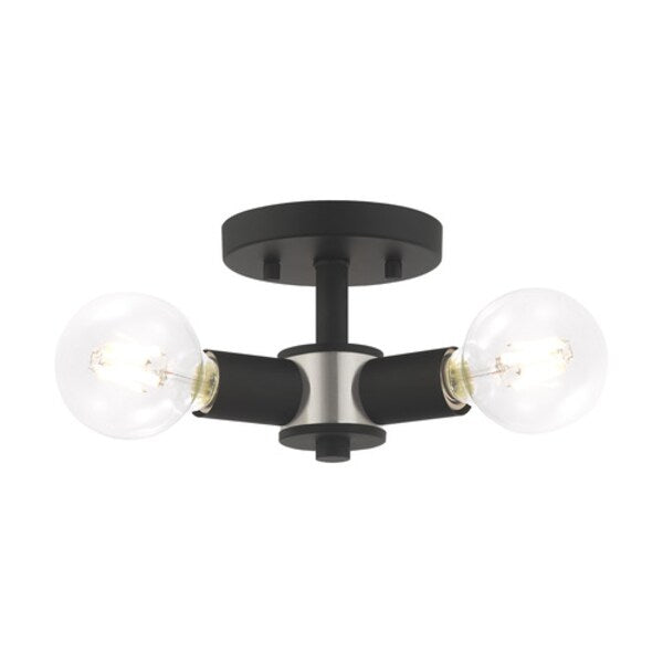 Copenhagen 3 Light Black Ceiling Mount