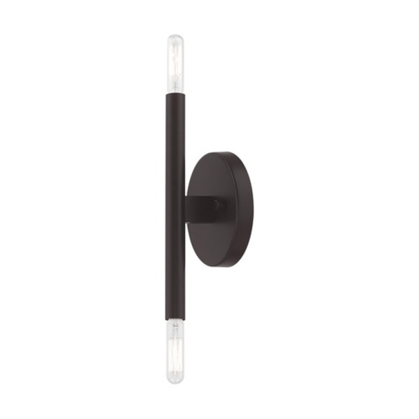 Copenhagen 2 Light Bronze ADA Wall Sconce