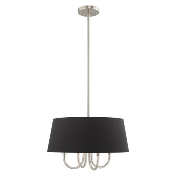 Belclaire 4 Light Brushed Nickel Pendant