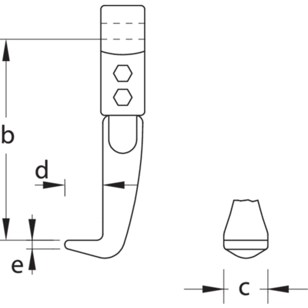 Pulling Leg, 150mm