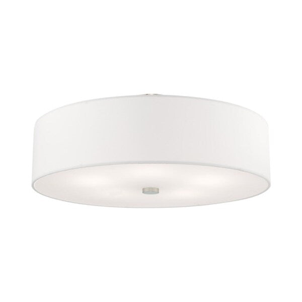 Meridian 5 Light Brushed Nickel Ceiling Mount