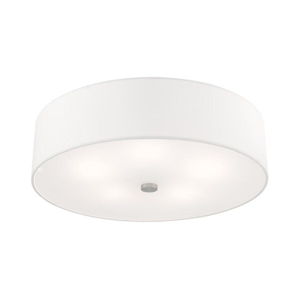 Meridian 5 Light Brushed Nickel Ceiling Mount