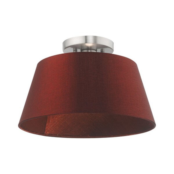 Belclaire 1 Light Brushed Nickel Ceiling Mount