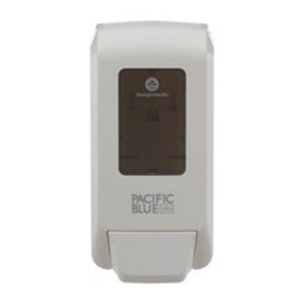 Soap/Sanitizer Dispenser, White, Plastic