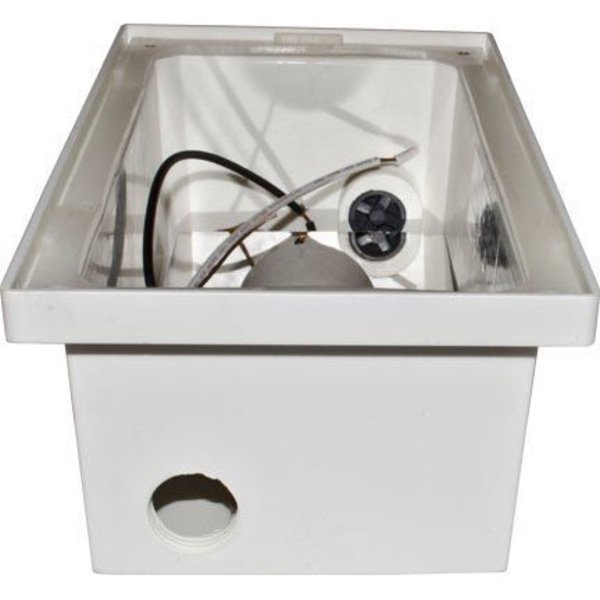 Spotlight, 190, Aluminum, Hood, DS