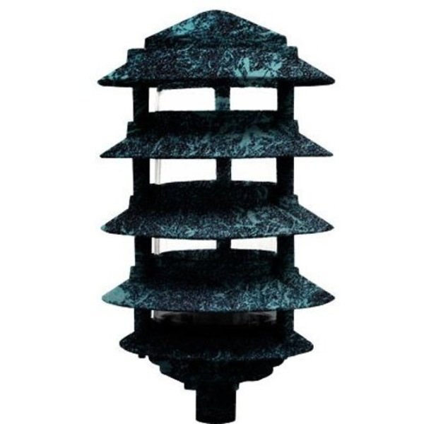 Pagoda Light, D5550, G, Aluminum, 5 Tier