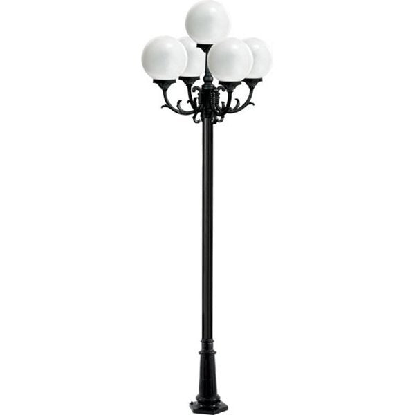 Fixture, Post, 2405, BZ, Emily, 5 Light